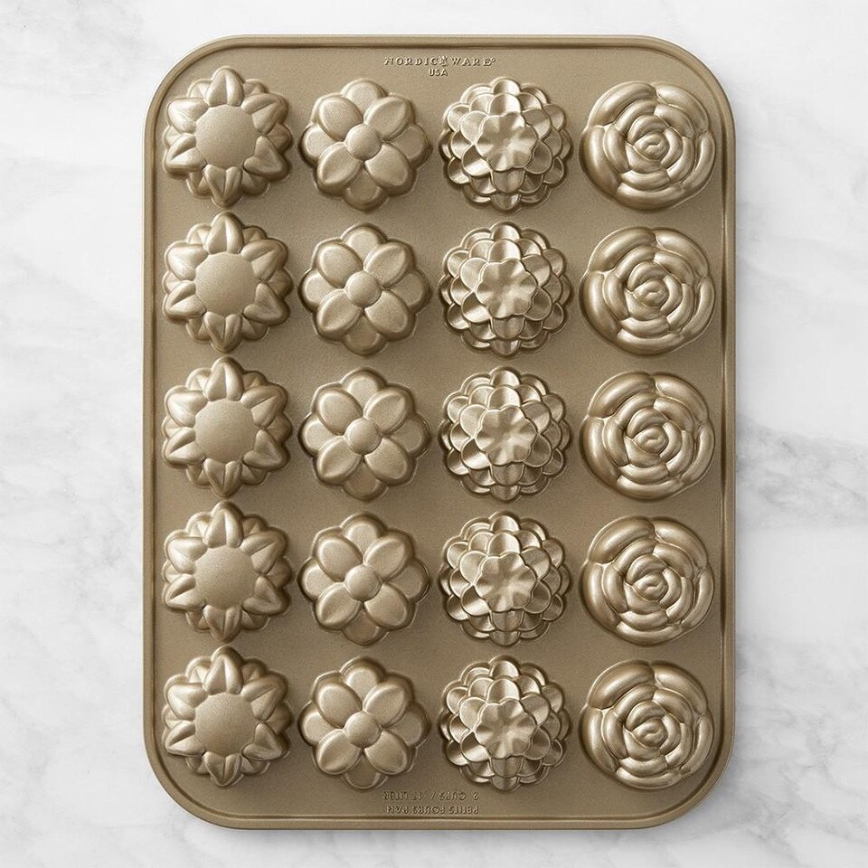 Nordic Ware Flower Petits Fours Pan Williams Sonoma AU